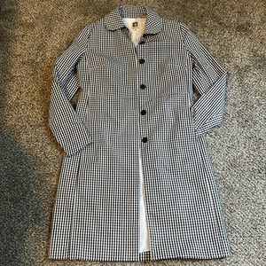 Anne Klein check raincoat